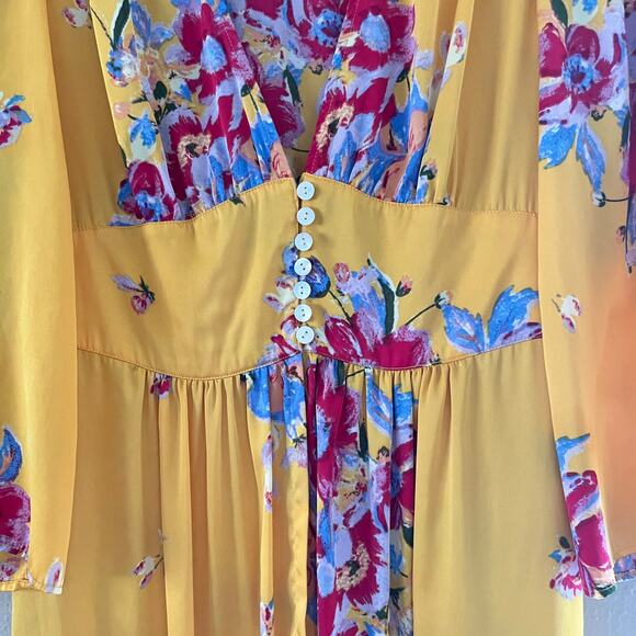 Free People Alexa yellow sun Duster - Picture 4 of 7